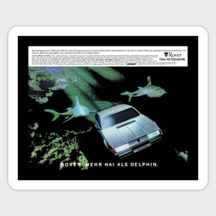 ROVER 3500 SD1 - advert Sticker